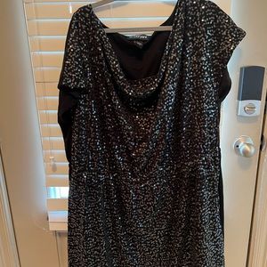 Lane Bryant sequin tunic length